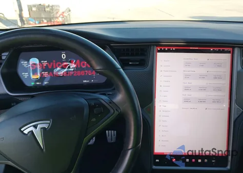 2018 Tesla Model S 100D/75D/P100D из США, поврежденный, VIN 5YJSA1E46JF286754